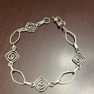 Silver bracelet